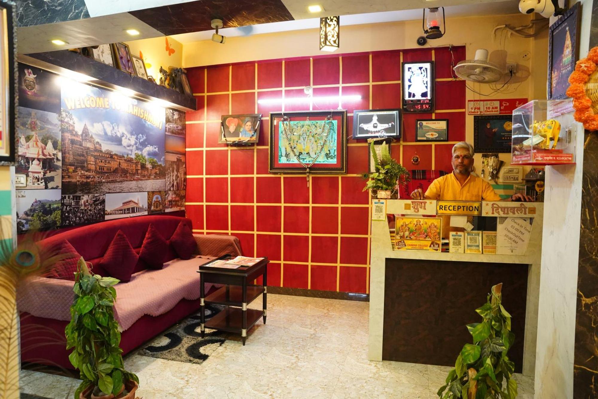 Hotel Mahishmati Palace Maheshwar Экстерьер фото
